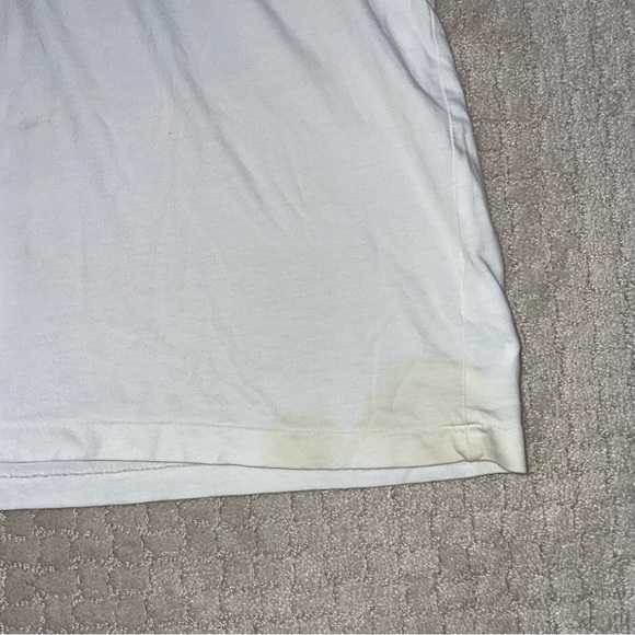 90’s Polo Ralph Lauren Sport Spell Out White T Shirt XL - Picture 2 of 6